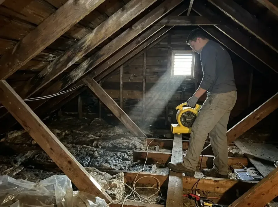 attic-water-damage-drying-proc-007 — frequently asked questions, Emergency Water Extraction & 24/7 Flood Response in Hendron…